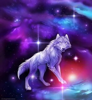 Galaxy Wolf Wallpaper Hd posted by Samantha Anderson