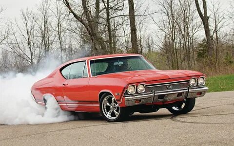 Автомобиль Chevrolet Chevelle 1968 Обои на рабочий стол