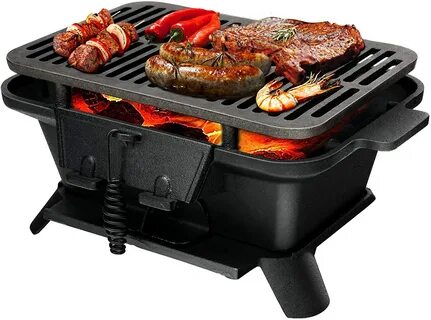 Understand and buy cast iron hibachi charcoal grill cheap on