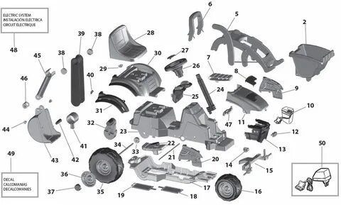 John Deere Tractor Parts Diagram : John Deere Garden Tractor