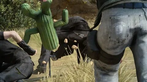 Final fantasy xv : Cactuar rare location - YouTube