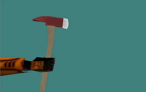 Fire Axe for Crowbar Half-Life Mods