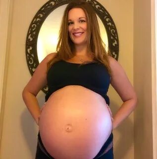 34 weeks and OMG I look like I swallowed a giant beach ball.