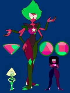 Anyolite Garnet and Peridot Fusion Steven Universe Amino