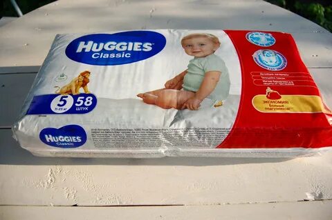 Подгузники Huggies (Хаггис) Classic 5 (11-25 кг) 58 шт. - ку