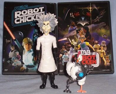 Mad Scientist & Robot Chicken Action Figures Mad Scientist. 