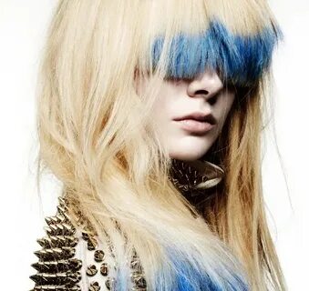 Red And Blue Dip Dyed Hair : 17 Great Blue Hairstyles - Pret