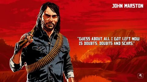 John Marston. Обои для рабочего стола. 1920x1080