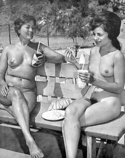 Vintage Beach Nudist