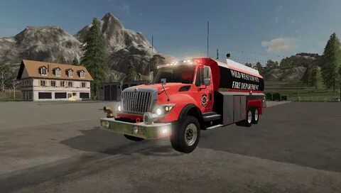FS19 American fire truck v2.0.0.0 - FS 19 Trucks Mod Downloa