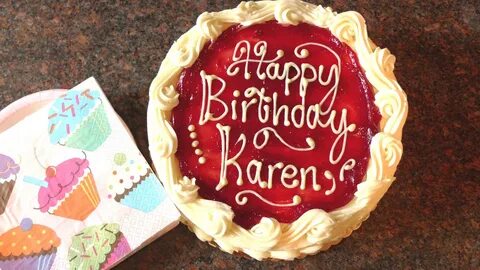 Karen Birthday Cakes