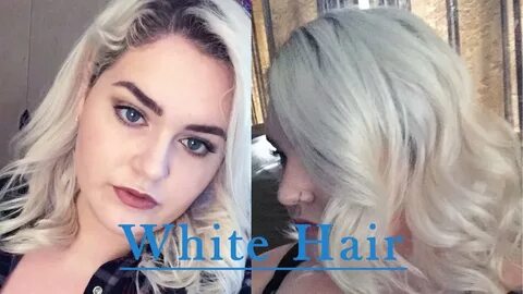 How-to: White Blonde Hair Ingeborg Fashion - YouTube