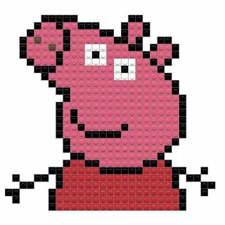 Пиксель арт свинки в майнкрафт - 31 фото - картинки и рисунк