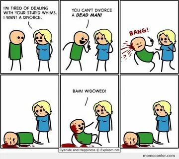 Divorce Cyanide and happiness, Cyanide and happiness comics,