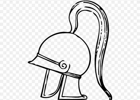 Greek Spartan Helmet Drawing - Фото база