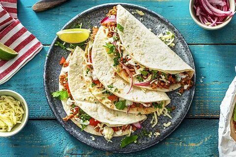 Cheesy Ground Pork Tacos Recipe HelloFresh Recipe Ground por