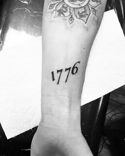 1776 script tattoo Tattoo script, Sleeve tattoos, History ta