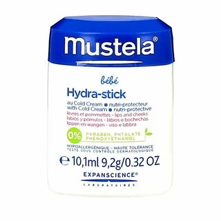 Mustela Stick Nourrissant au Cold Cream, Peau Sèche, 1 stick de 9g - La Pharmaci