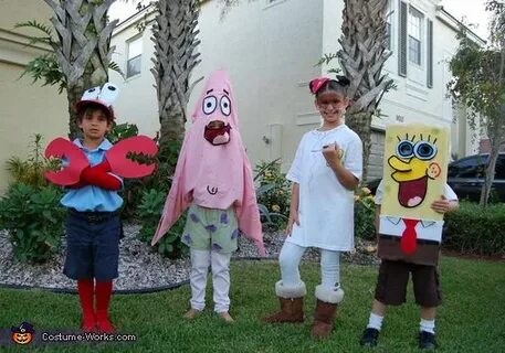 Spongebob Crew - Halloween Costume Contest at Costume-Works.