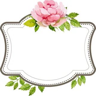 Download Beautiful Text Engagement Label Wedding Border Clip