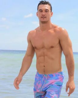 Hollywood Hunks' Hottest Swim Trunks Moments in 2021