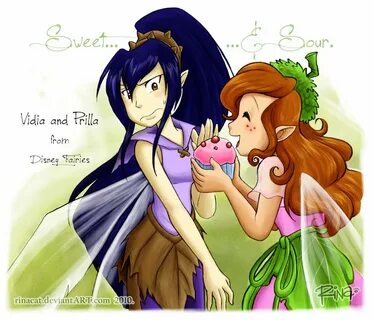 Sweet & Sour: Vidia & Prila Artwork by rinacat Tinkerbell an