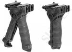 Tactical Vertical Front Grip Foregrip Rifle Bipod Stand Pica