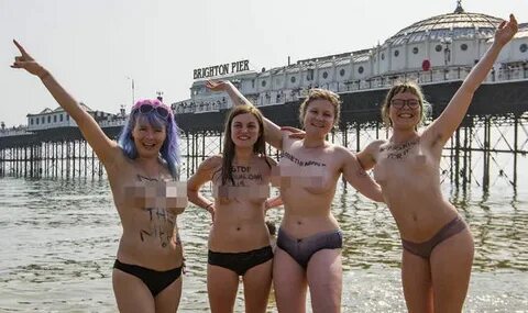Free the Nipple: Hundreds get boobs out to strike blow for f