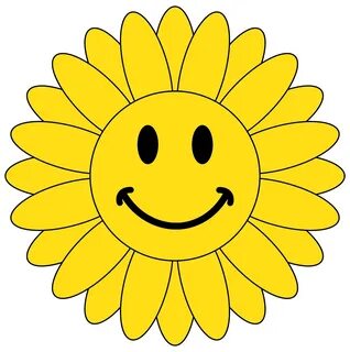 flower smiley face clipart - Clip Art Library