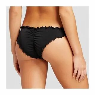 Shade & Shore, Women's Wave Ruffle Cheeky Bikini Bottom ($18