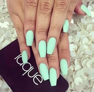 Pin by Kasia Katherine Dispensa on Nails Teal nails, Mint gr