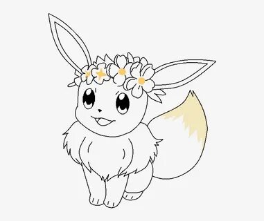 Flower Crown Eevee Base By Ghosthogphantazia On Deviantart -