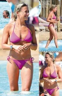 Anne-Sophie Lapix en bikini en Corse dans Closer (photos) .