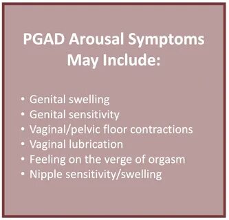 Persistent Genital Arousal Disorder FAQ - Sexual Health Rese