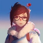 Pin by Overwatch arts on Mei Overwatch mobile wallpaper, Ove