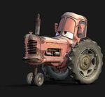 Create meme "pixar cars tractor, cars tractor, tractor funny