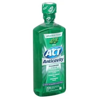 Act Mint Mouthwash 18 Oz 041167094280