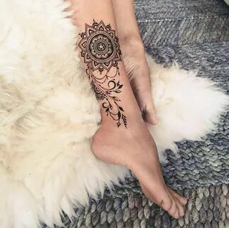 30 великолепных идей тату на ноге для смелых женщин Leg tatt