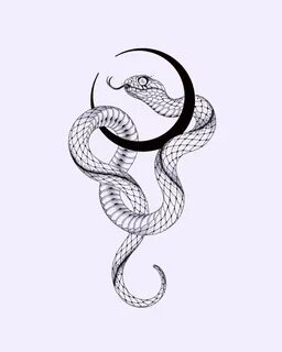 Татуировки эскизы змеи (56 фото)