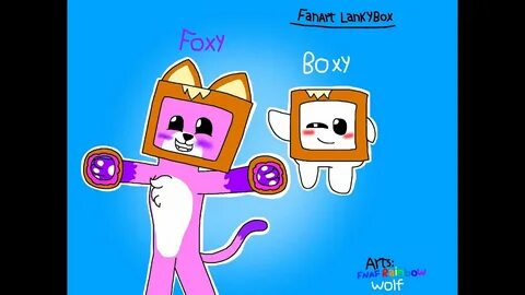 View 13 Lankybox Boxy And Foxy Drawings - Rocket Wallpaper