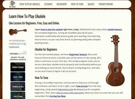 22 Websites to Learn Ukulele Lesson Online (Free and Paid Uk