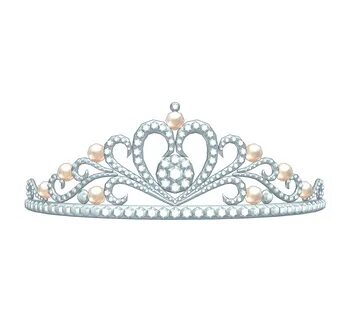 Silver tiara, Crown clip art, Seashell crown