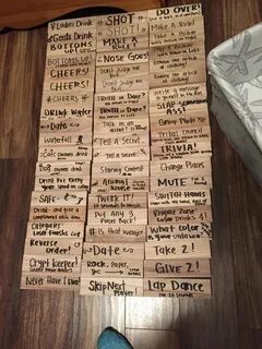 Drinking Jenga Drinking games for parties, Bachelorette part