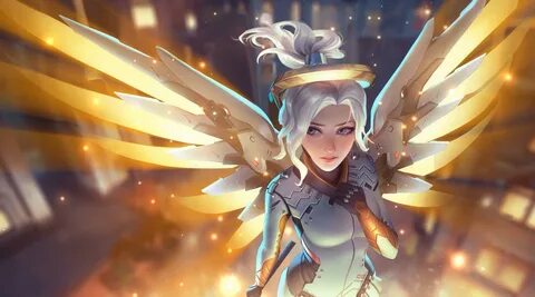 Mercy Animated Polished - живые обои игры