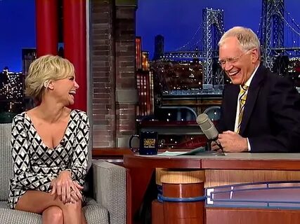 Kristen Chenoweth Pranked by David Letterman on Late Show PE