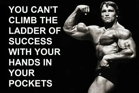 Arnold Schwarzenegger Gym quote, Fitness motivation quotes, 