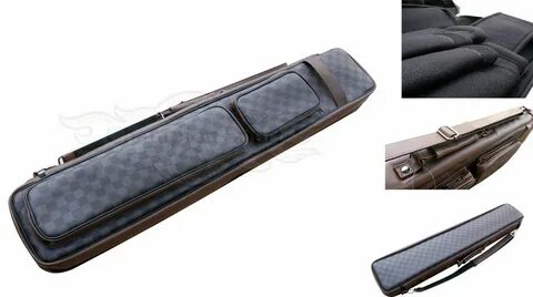 Champion Instroke Cases soft Cue bag Leather 4x8 Pool Cue Ca