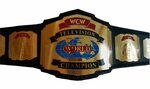 WCW WORLD TELEVISION WRESTLING CHAMPIONSHIP BELT ADULT SIZE