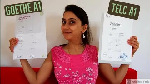 Goethe A1 & Telc A1 Certificate Difference - YouTube