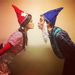 Gnomeo and Juliet Easy couple halloween costumes, Last minut